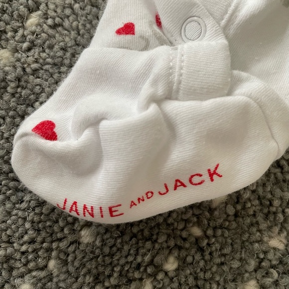 Janie and Jack footie pajama 0-3M elephant - Picture 3 of 7